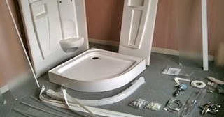 Установка душевой кабины Волхов, цена от 3049 руб.